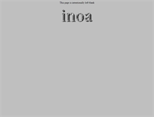Tablet Screenshot of inoa.net